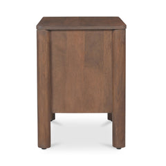 Wiley Vintage Brown Nightstand - Ornate Home