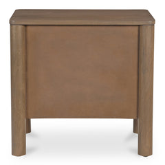 Wiley Vintage Brown Nightstand - Ornate Home