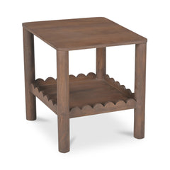 Wiley Vintage Brown Side Table - Ornate Home