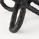 Wilhelm Black Large Metal Link Decor Object - Ornate Home