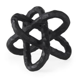 Wilhelm Black Small Metal Link Decor Object - Ornate Home