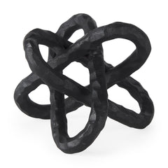 Wilhelm Black Small Metal Link Decor Object