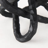 Wilhelm Black Small Metal Link Decor Object - Ornate Home