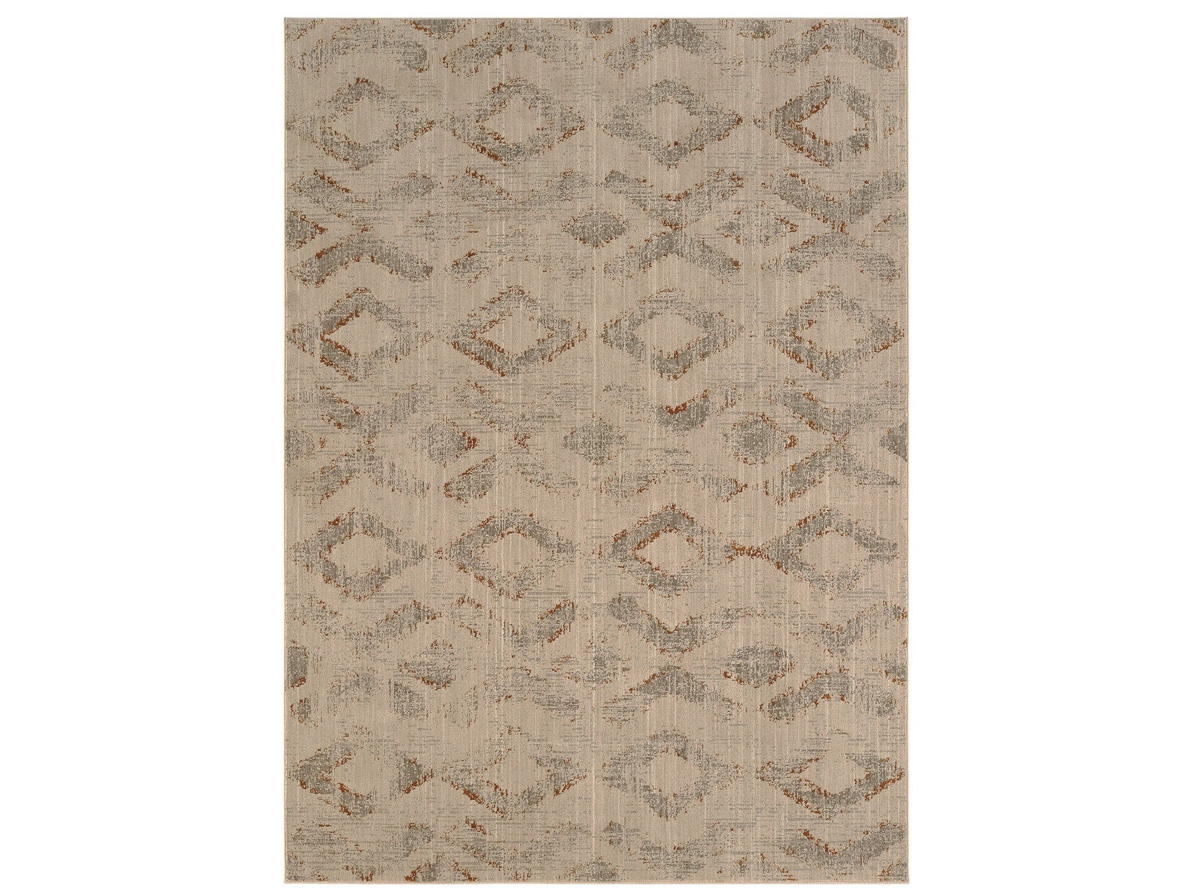 Wilhelm Obelisk Gray 8' X 11' Area Rug - Ornate Home