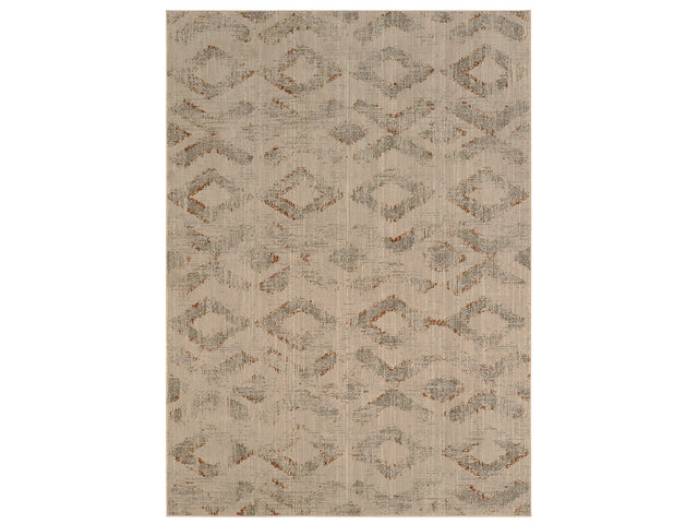 Wilhelm Obelisk Gray 8' X 11' Area Rug - Ornate Home