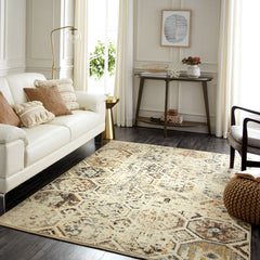 Wilhelm Relic Beige 5'3 X 7'6" Area Rug - Ornate Home