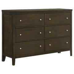 Wilkes Dark Cocoa 4-piece Twin Bedroom Set - Ornate Home