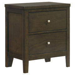 Wilkes Dark Cocoa 5-piece California King Bedroom Set - Ornate Home