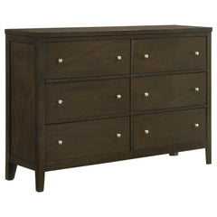 Wilkes Dark Cocoa 5-piece California King Bedroom Set - Ornate Home