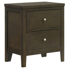 Wilkes Dark Cocoa 5-piece Eastern King Bedroom Set - Ornate Home