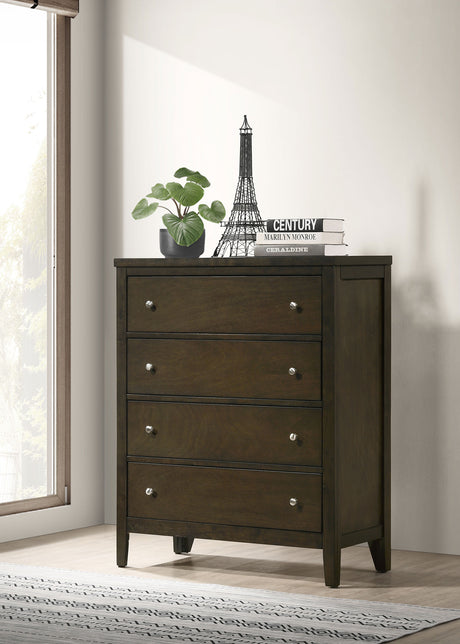 Wilkes Dark Cocoa Chest - Ornate Home