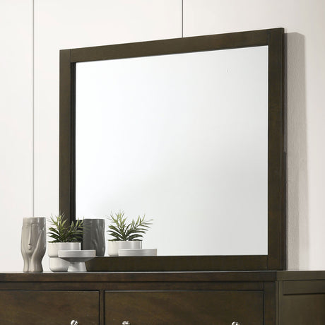 Wilkes Dark Cocoa Dresser Mirror - Ornate Home