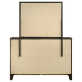 Wilkes Dark Cocoa Dresser and Mirror - Ornate Home