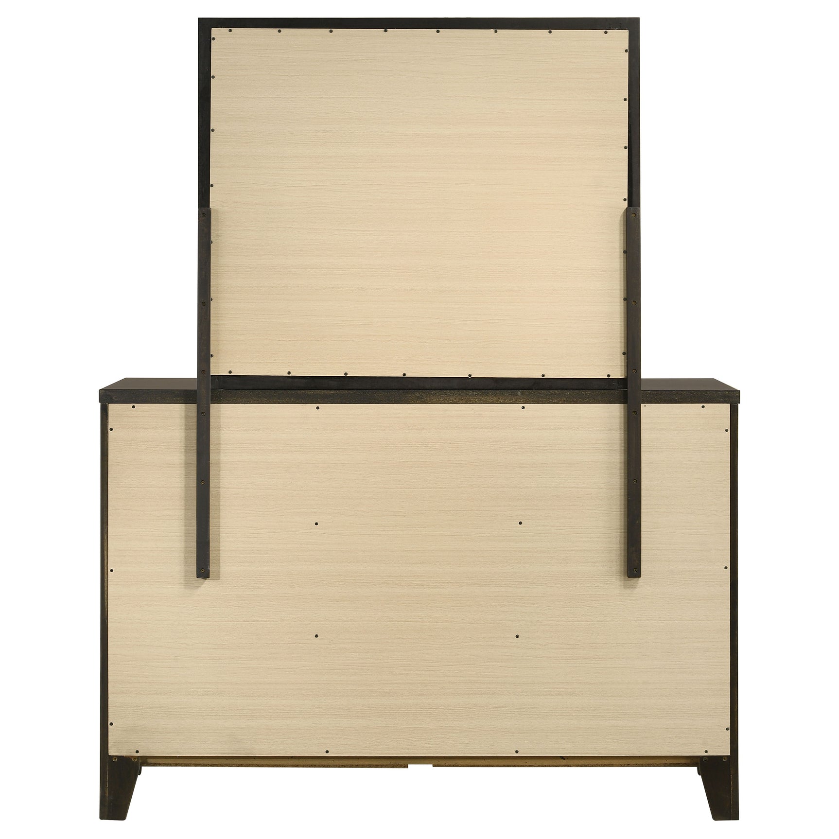 Wilkes Dark Cocoa Dresser and Mirror - Ornate Home