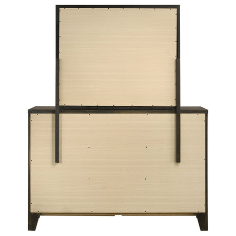 Wilkes Dark Cocoa Dresser and Mirror - Ornate Home