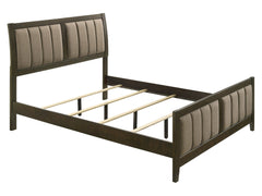 Wilkes Dark Cocoa Eastern King Panel Bed - Ornate Home