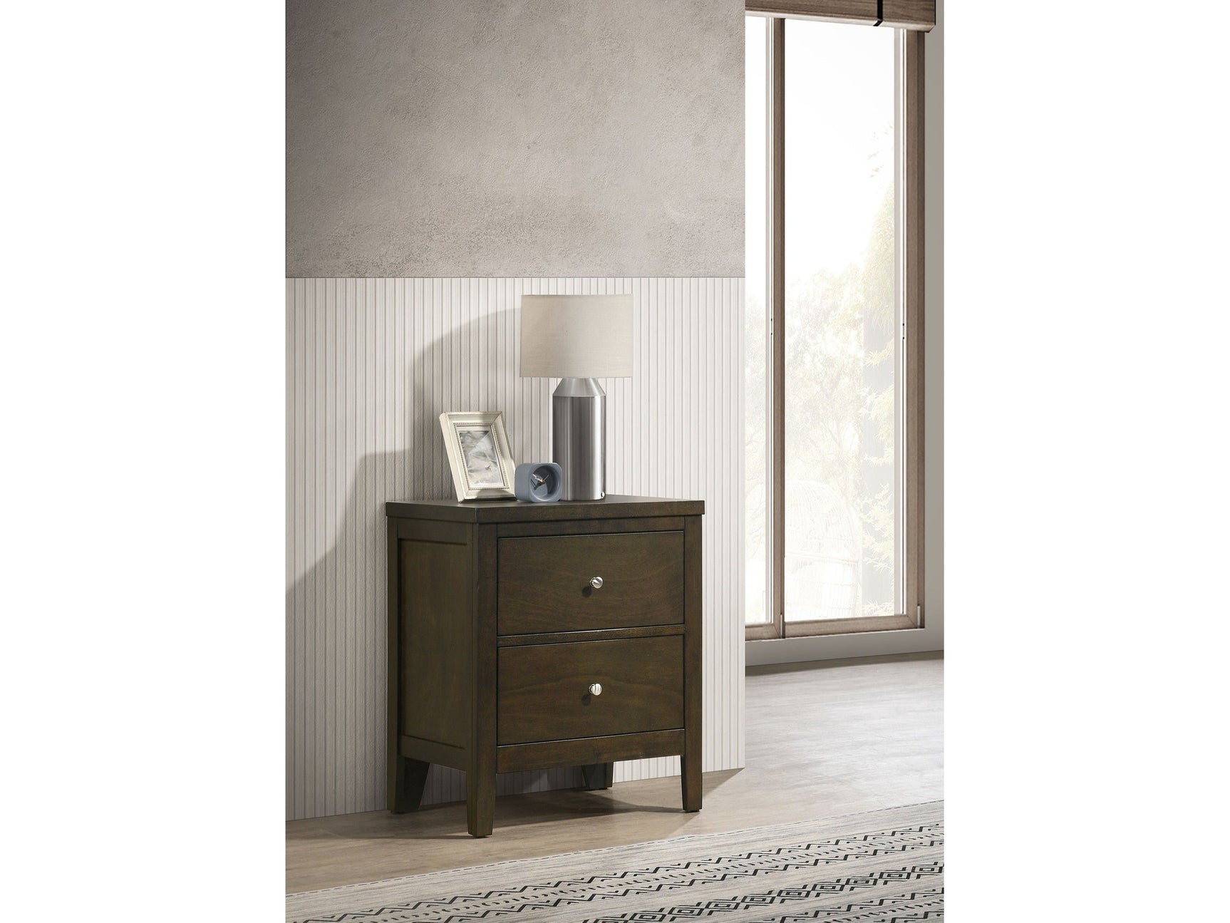 Wilkes Dark Cocoa Nightstand - Ornate Home