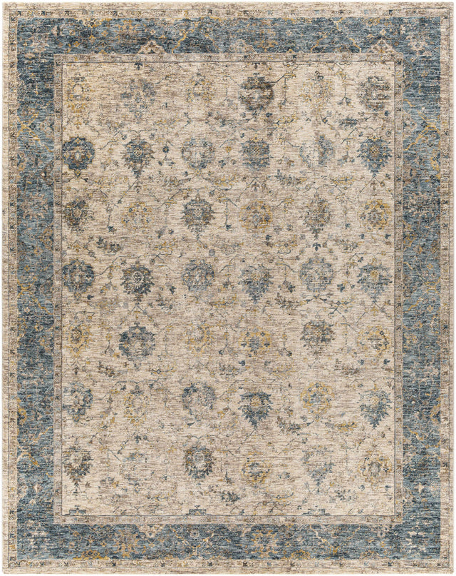 Wilkie Blue Persian Rug - Ornate Home