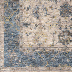 Wilkie Blue Persian Rug - Ornate Home