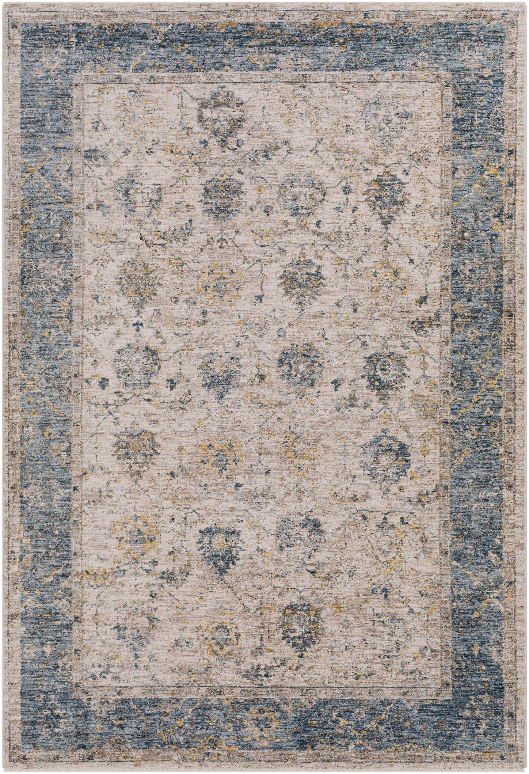 Wilkie Blue Persian Rug - Ornate Home