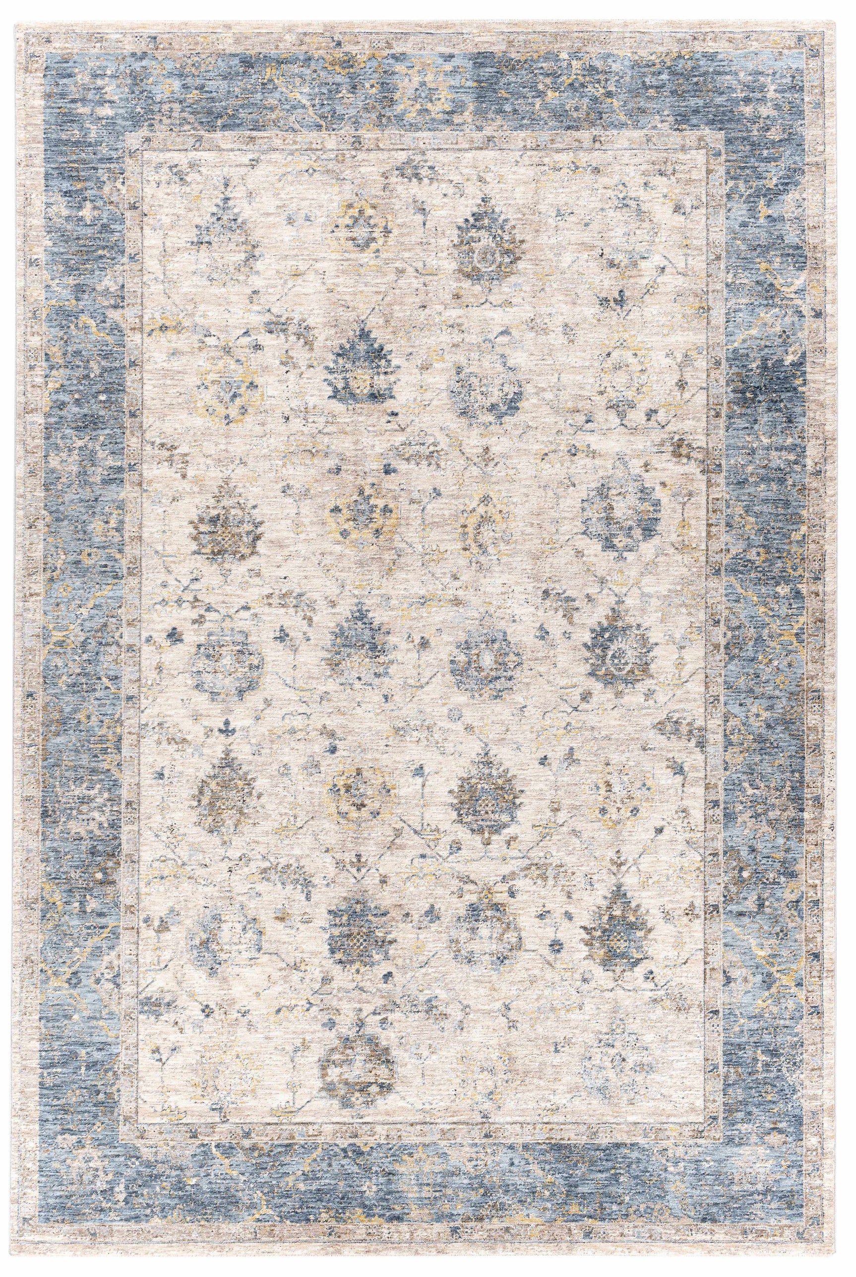 Wilkie Blue Persian Rug - Ornate Home