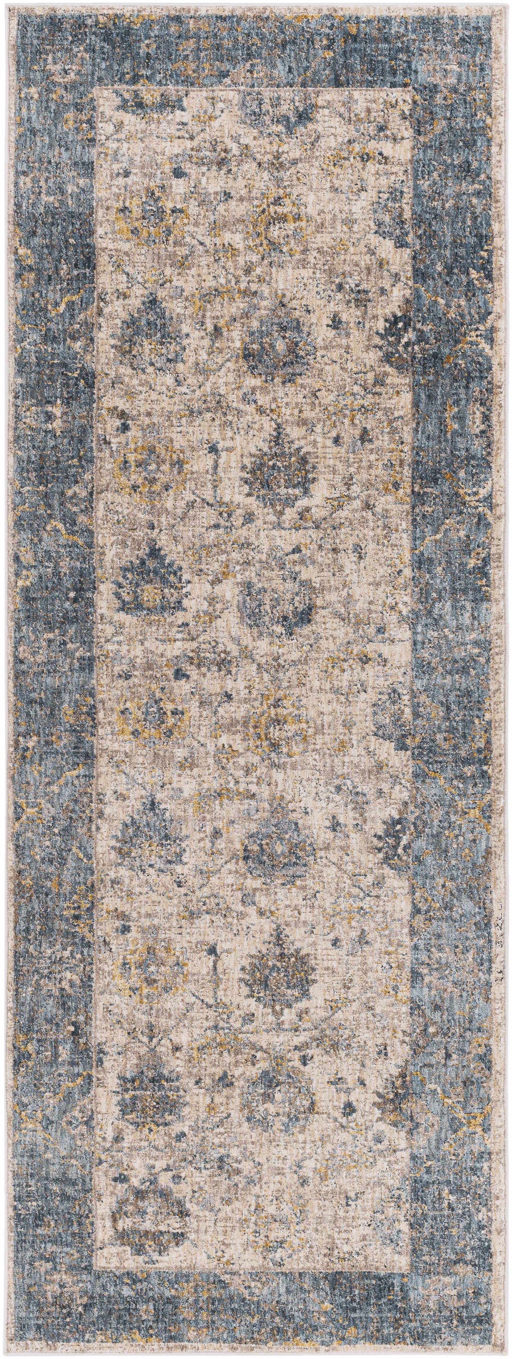 Wilkie Blue Persian Rug - Ornate Home