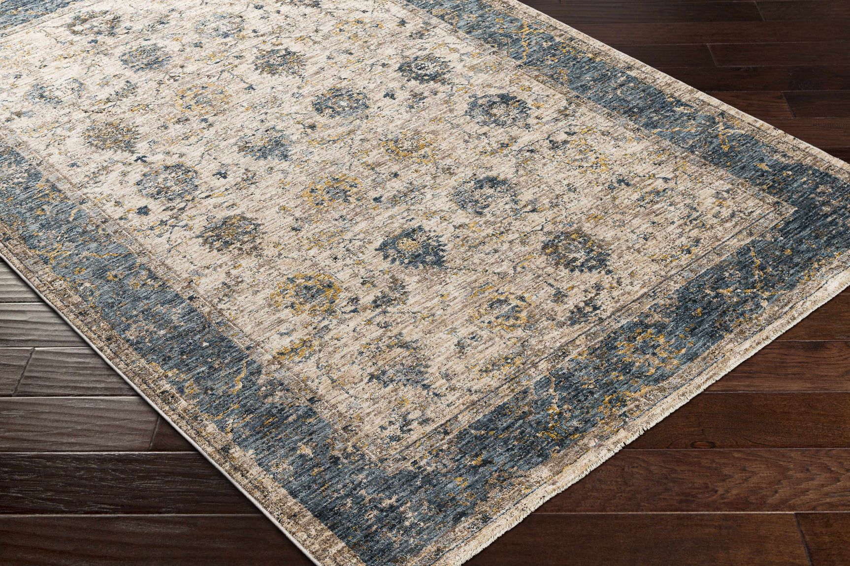 Wilkie Blue Persian Rug - Ornate Home