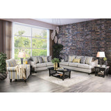 Wilkie Light Gray Loveseat - Ornate Home