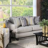 Wilkie Light Gray Loveseat - Ornate Home