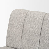 Wilkins Gray Barrel Back Dining Arm Chair - Ornate Home
