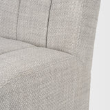 Wilkins Gray Barrel Back Dining Arm Chair - Ornate Home