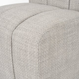 Wilkins Gray Barrel Back Dining Arm Chair - Ornate Home