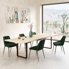Wilks White Dining Table - Ornate Home