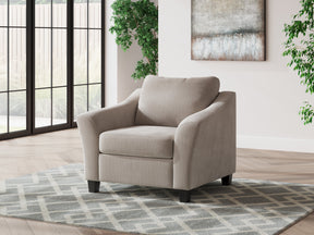 Willarae Taupe Chair and a Half (Online Special Price) - Ornate Home