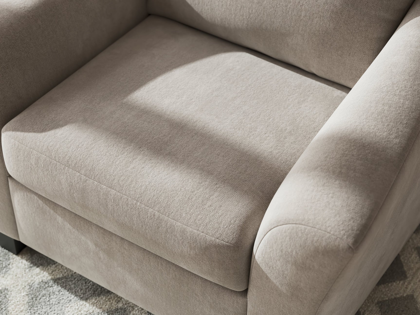 Willarae Taupe Chair and a Half (Online Special Price) - Ornate Home