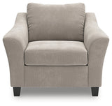 Willarae Taupe Chair and a Half (Online Special Price) - Ornate Home