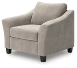 Willarae Taupe Chair and a Half - Ornate Home