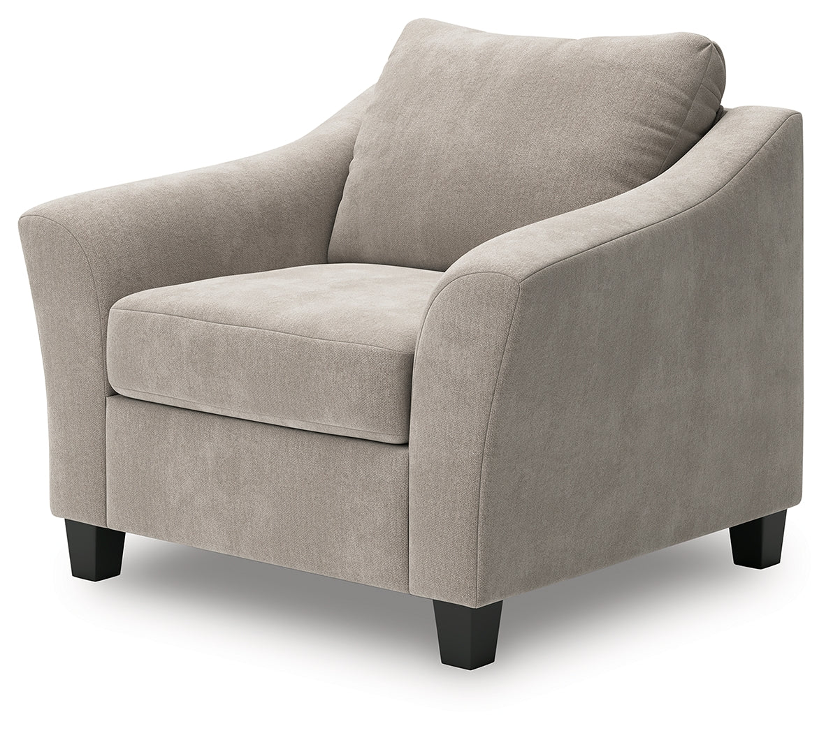 Willarae Taupe Chair and a Half - Ornate Home