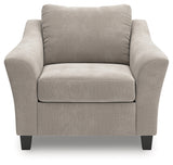 Willarae Taupe Chair and a Half - Ornate Home