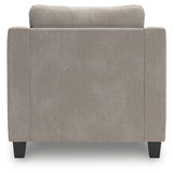 Willarae Taupe Chair and a Half - Ornate Home