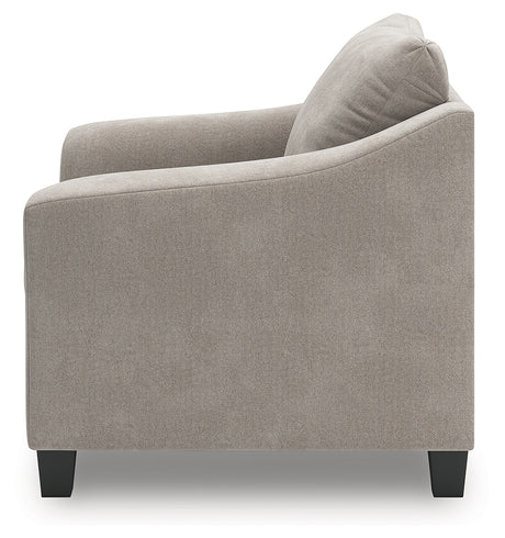 Willarae Taupe Chair and a Half - Ornate Home