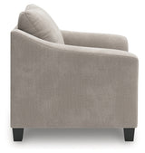 Willarae Taupe Chair and a Half - Ornate Home