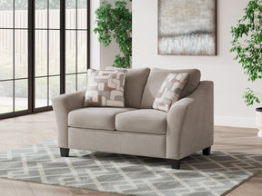 Willarae Taupe Loveseat (Online Special Price) - Ornate Home
