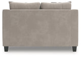 Willarae Taupe Loveseat (Online Special Price) - Ornate Home