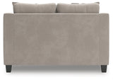 Willarae Taupe Loveseat - Ornate Home