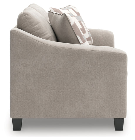 Willarae Taupe Loveseat - Ornate Home