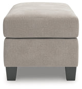 Willarae Taupe Ottoman (Online Special Price) - Ornate Home