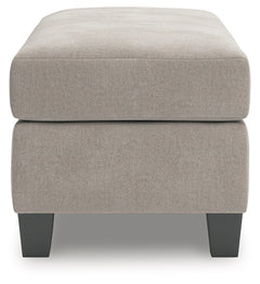 Willarae Taupe Ottoman - Ornate Home
