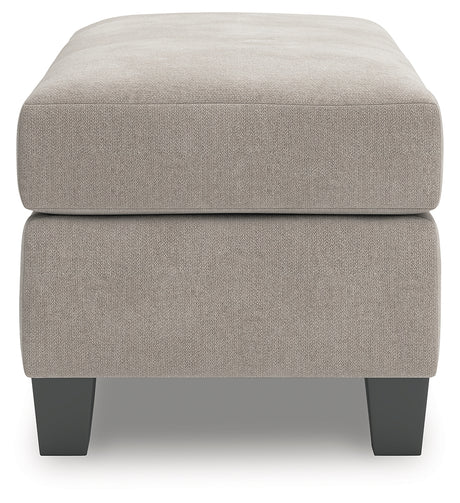 Willarae Taupe Ottoman - Ornate Home