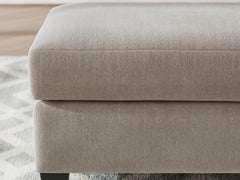 Willarae Taupe Ottoman - Ornate Home